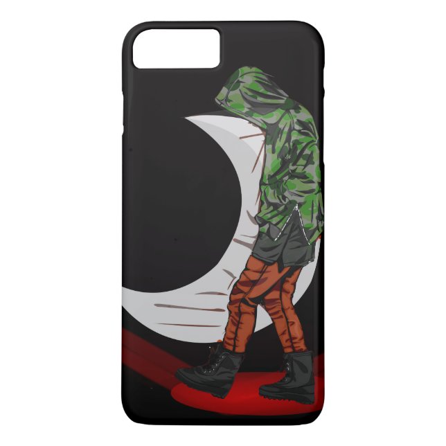 man of moon Case-Mate iPhone case (Back)