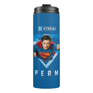 Man of Steel in Flight Thermal Tumbler