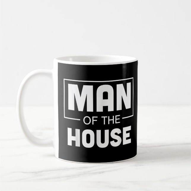 Man Of The House Coffee Mug (Left)