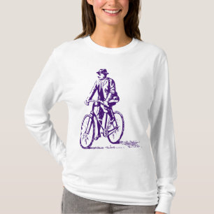 Man on a Bike - Deep Purple T-Shirt