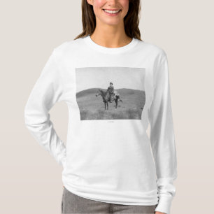 Man on Horse with Slain Antelope Photograph T-Shirt