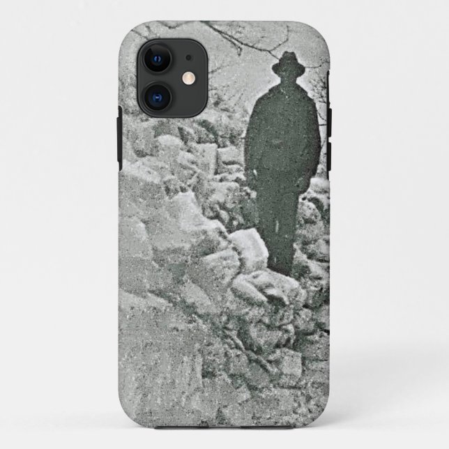 Man on snow Case-Mate iPhone case (Back)