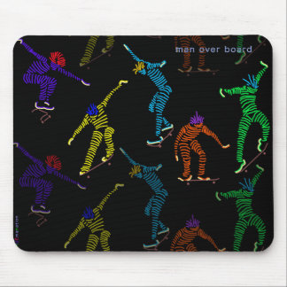 man over board mouse pad