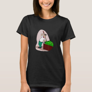 Man Playing Billiards Pool Table Classic Graphic T-Shirt