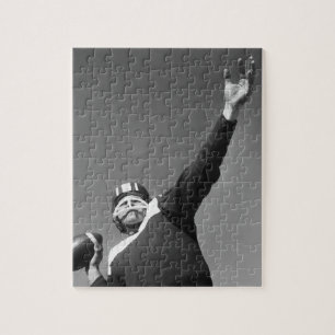 Man Playing Football 2 Jigsaw Puzzle