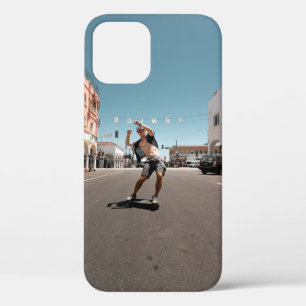 Man playing skateboard iPhone 12 case