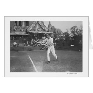 Man Playing Tennis in Washington DC Tournament