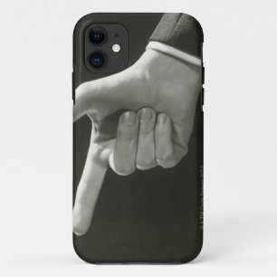 Man Pointing iPhone 11 Case