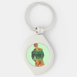 Man Posing Key Chain