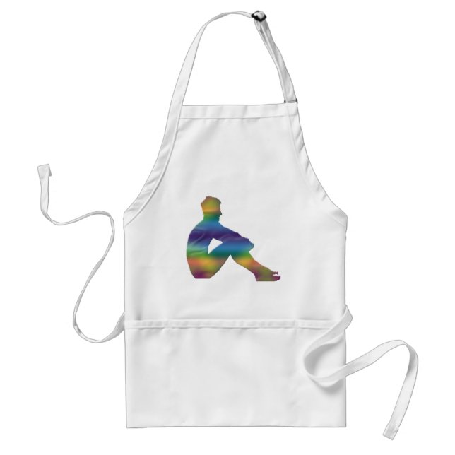 Man Posing Standard Apron (Front)