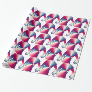 Man Posing Wrapping Paper