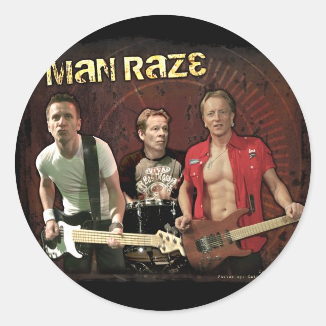 Man Raze Group Sticker (Front)