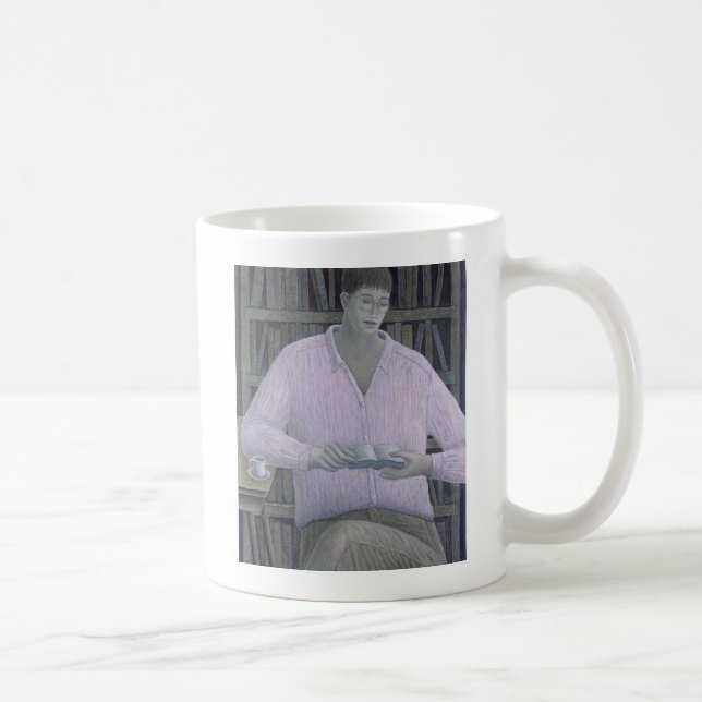 Man Reading 1998 Coffee Mug (Right)
