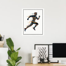 Man Running Runner Motivational Words to Encourage