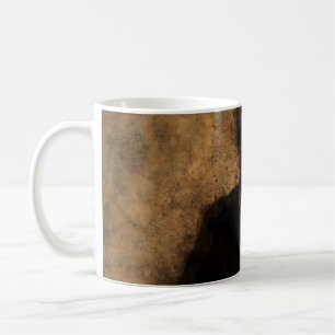 Man skull background texture death coffee mug