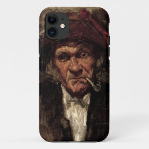 Man smoking a pipe, c.1859 iPhone 11 case