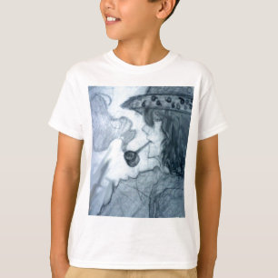 man smoking pipe manga anime T-Shirt