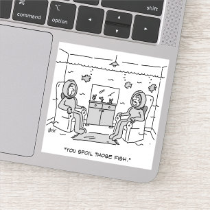 Man Spoils His Tropical Fish