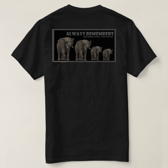 Man t-shirt by James Michael Miller  (Design Back)
