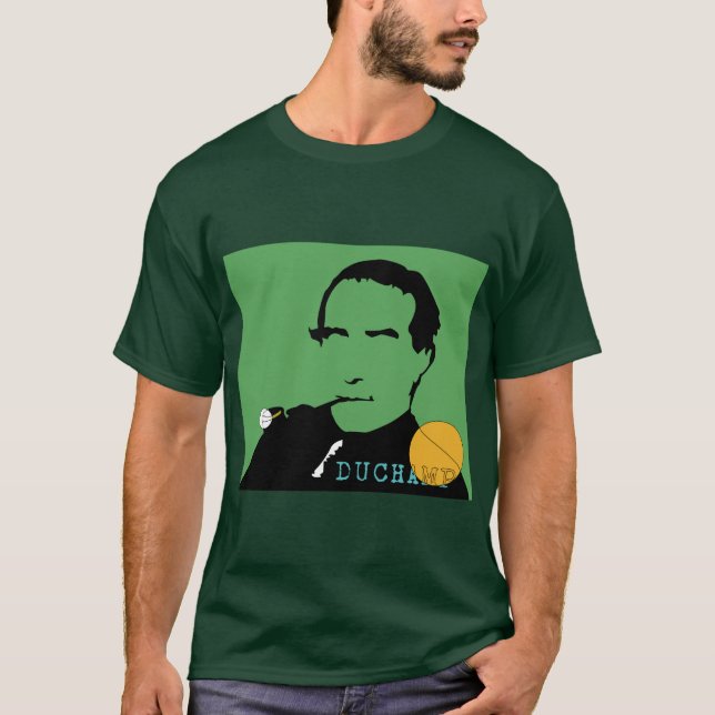 Man T-shirt Marcel Duchamp (Front)