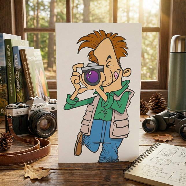 Man Taking A Photo Invitation (Creator Uploaded)