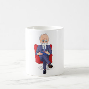 Man Taking Notes Coffee Mug