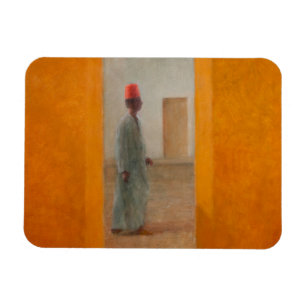 Man Tangier Street 2012 Magnet