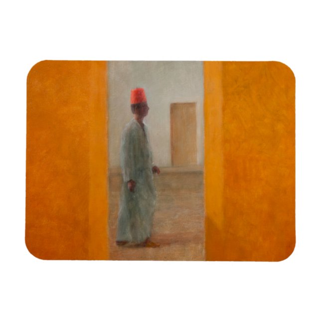 Man Tangier Street 2012 Magnet (Horizontal)