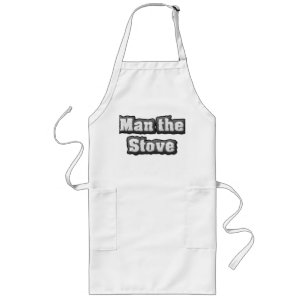 MAN THE STOVE - DADS IN THE KITCHEN APRON