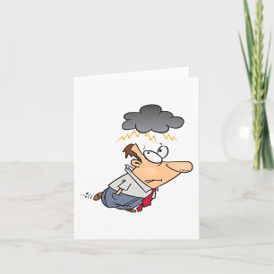 Man Under A Cloud Card