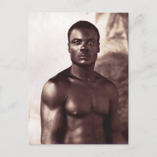 Man Vintage Male Photo Martinique Postcard