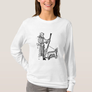 Man Walking his Dog T-Shirt