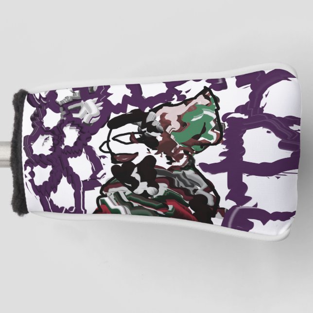 Man winter joy golf head cover (Front)