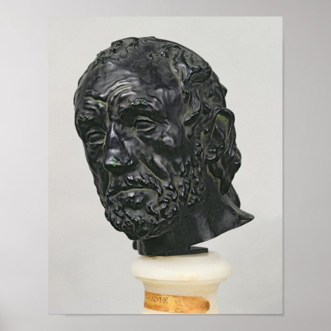 Man with a Broken Nose, 1865 Poster (Front)