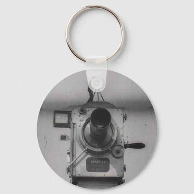 Man with a Movie Camera (1st Shot) Key Ring (Front)