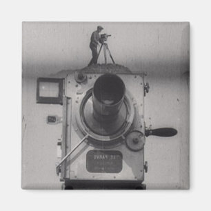 Man with a Movie Camera (1st Shot) Magnet