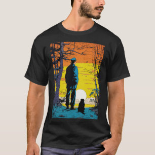 Man with dog T-Shirt
