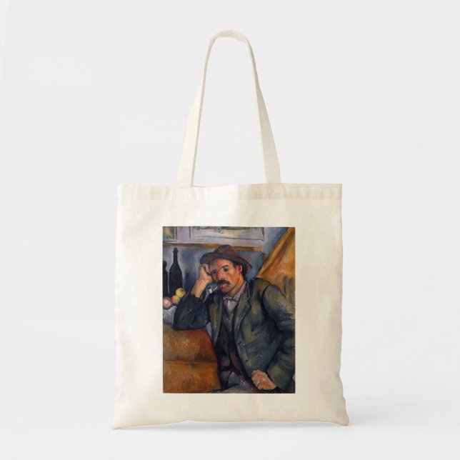 Man With Pipe - Paul Cezanne - c1890 Tote Bag (Front)