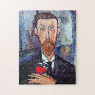 Man with Wine  Jigsaw Puzzle
