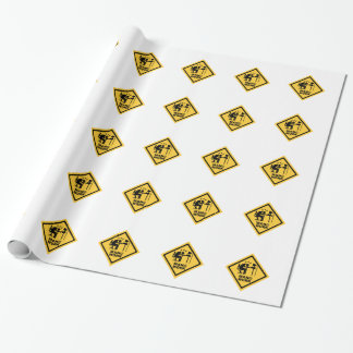 Man @ Work Wrapping Paper