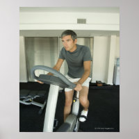 Man working out in a gym 2