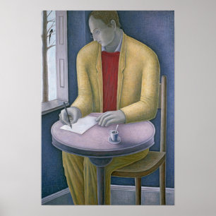 Man Writing 2004 Poster