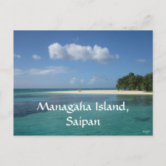 Managaha Island, Saipan Postcard