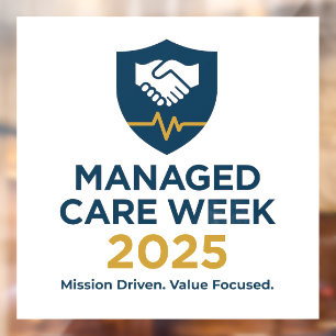 Managed Care Week 2025 - 4.00 x 4.00 Window Cling