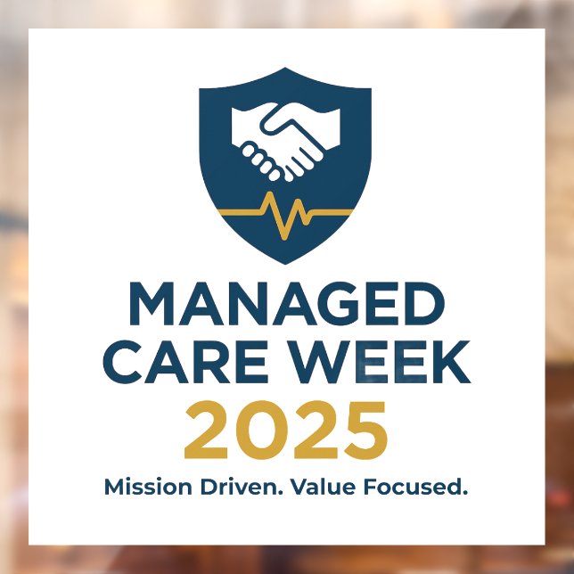 Managed Care Week 2025 - 4.00 x 4.00 Window Cling (Sheet 2)