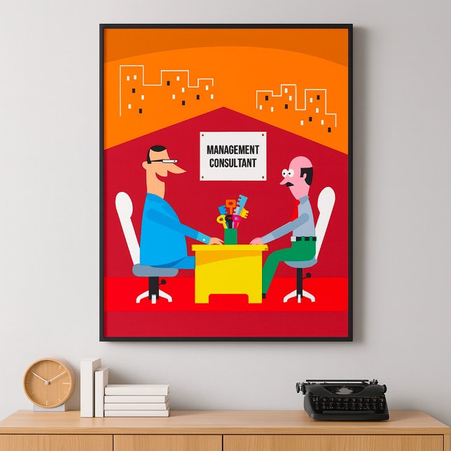 Management Consultant Meeting Poster (Creator Uploaded)