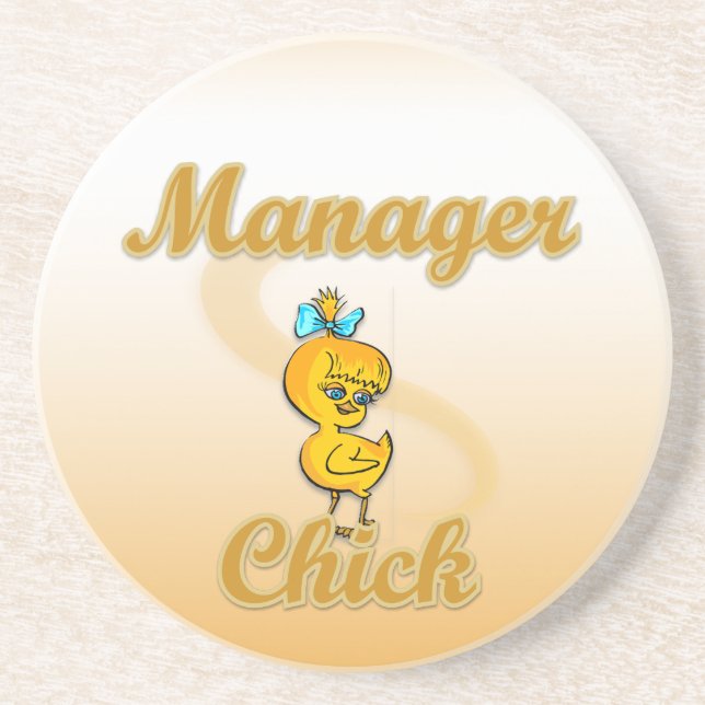 Manager Chick Coaster (Front)