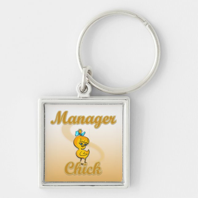 Manager Chick Key Ring (Front)