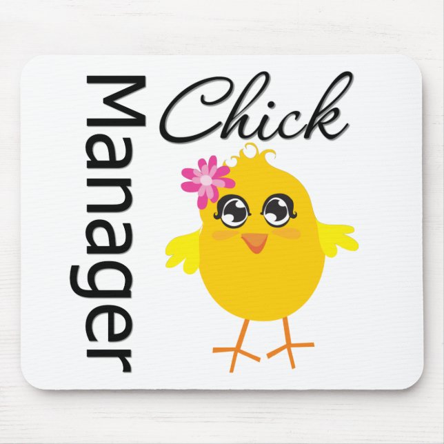 Manager Chick Mouse Pad (Front)