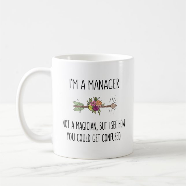 Manager Future Boss Promotion Coffee Mug (Left)